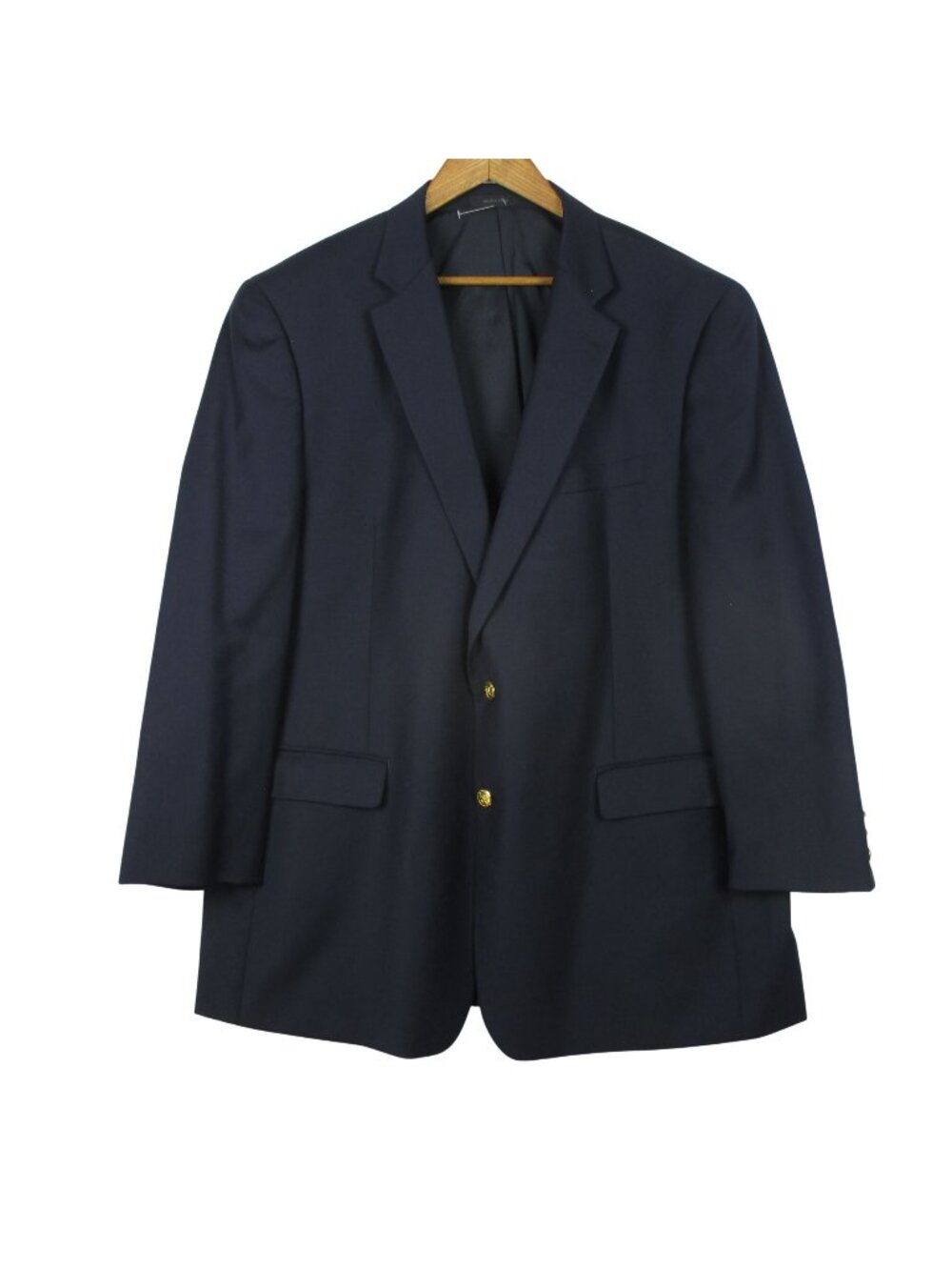 Lauren Ralph Lauren Men's Blazer 48L Blue Wool 2 Button Old Money Classic